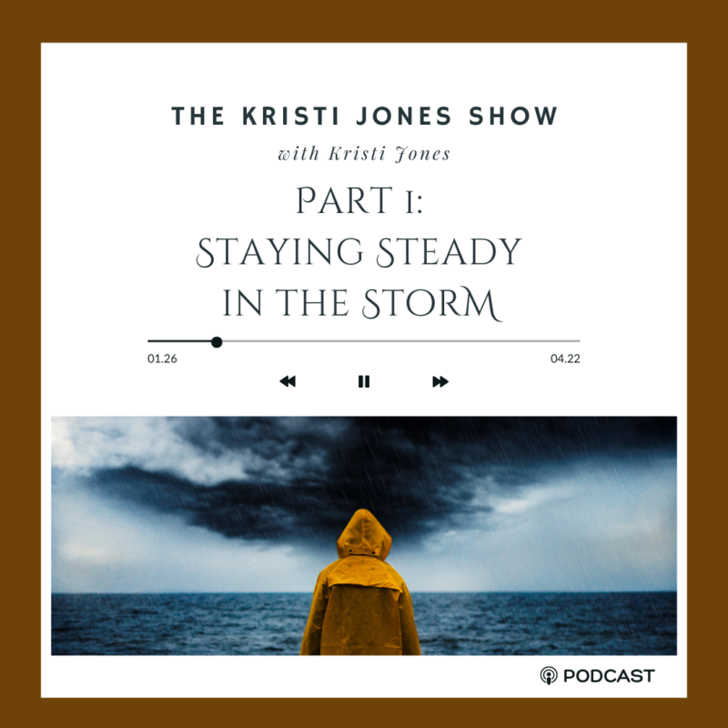 Part 1: Steady in the Storm