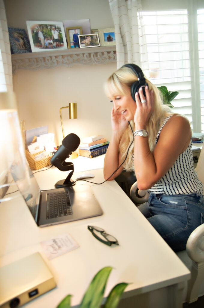 Kristi sitting at her desk and talking through a microphone

The Kristi Jones Podcast, It's our Anniversary: One Year of the Kristi Jones Show