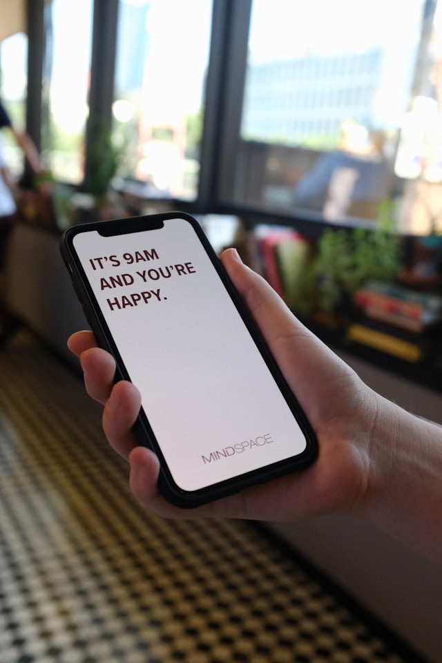 I-phone displaying a motivational text about happiness as a way to stay steady in the storm

Kristi Jones Podcast, Steady in the Storm part 2 