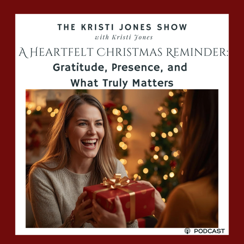  A Heartfelt Christmas Reminder : Gratitude, Presence, and What Truly Matters