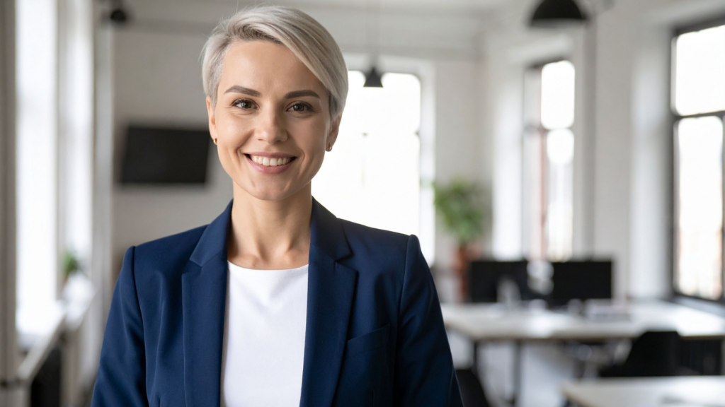 Business Woman looking bold and not playing small, The Kristi Jones Show Podcast "Where Did You Play Small in Q1 and What’s Next?"