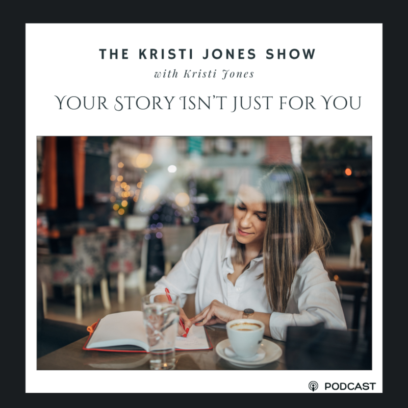 What If Your Story Was Meant to Help Someone Else?